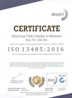 ISO 13485 2016